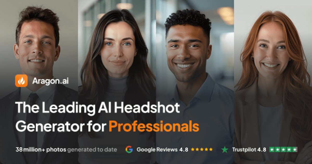 Transformez vos selfies en portraits professionnels en quelques minutes avec Aragon AI, une qualité studio sans les frais du studio.