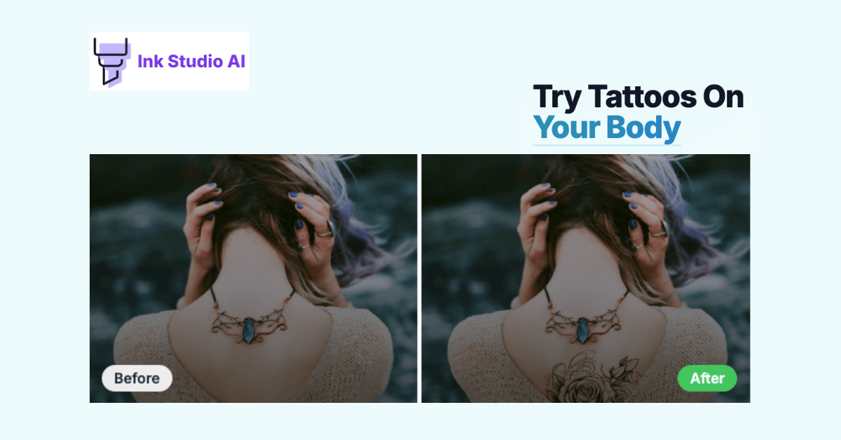 Arrêtez de deviner l'emplacement de votre tatouage, visualisez votre dessin sur votre corps en quelques secondes avec Ink Studio AI.