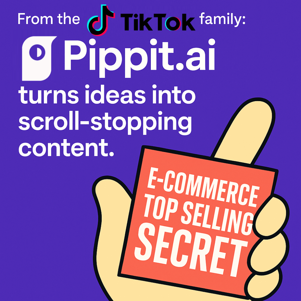 🎨 Créez des vidéos et des visuels marketing en quelques clics avec Pippit AI !