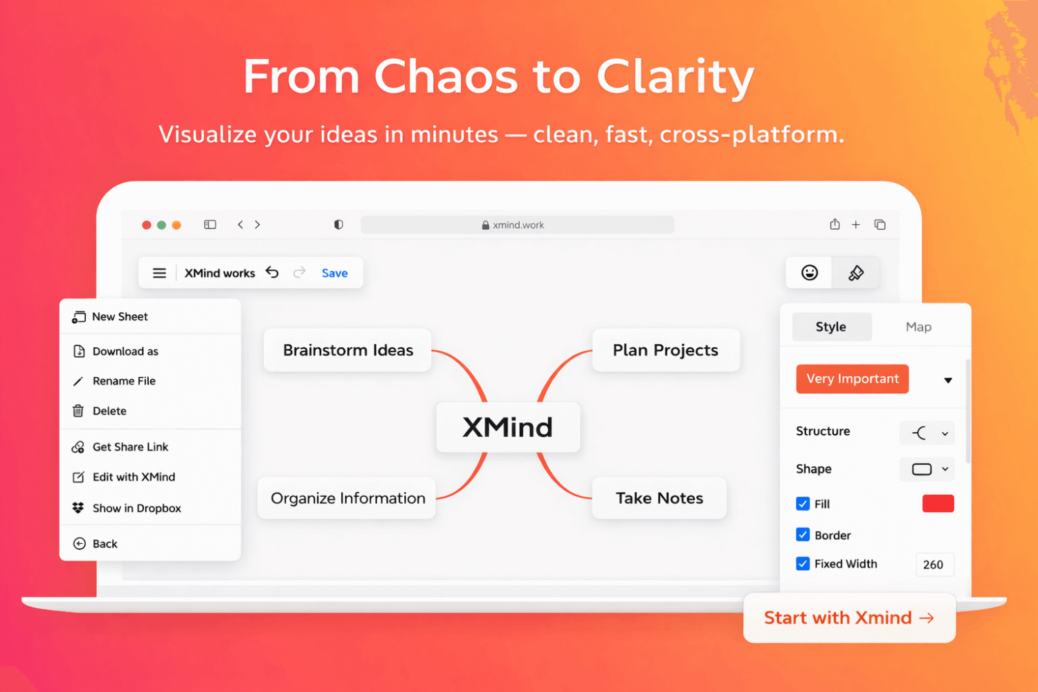 Arrêtez de vous retrouver avec des pensées désordonnées — Cartographiez-les comme un pro