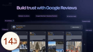 Reputon Google Reviews Discount Coupon Code