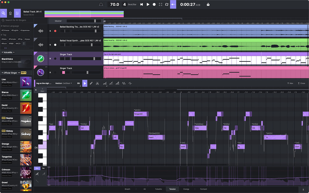 ACE Studio Screenshot