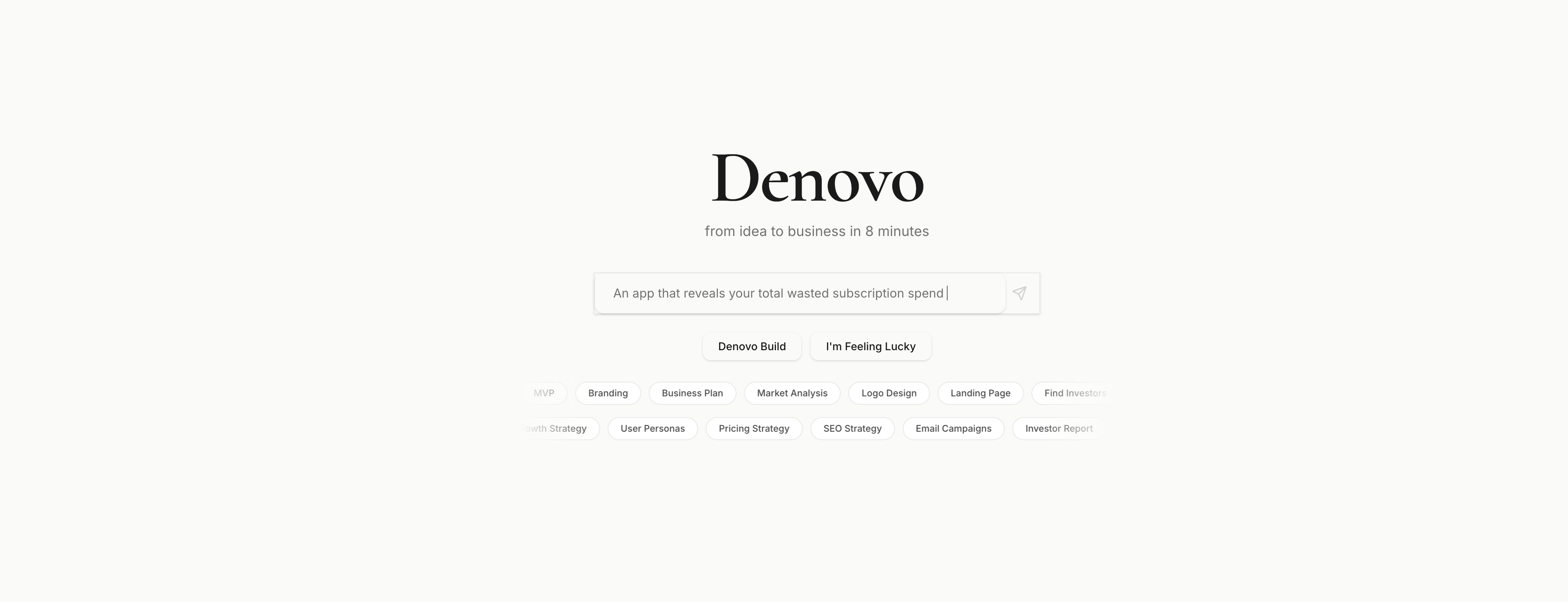 Denovo AI Screenshot