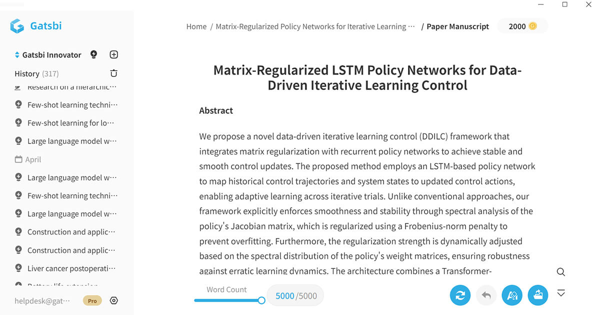 Gatsbi AI Screenshot