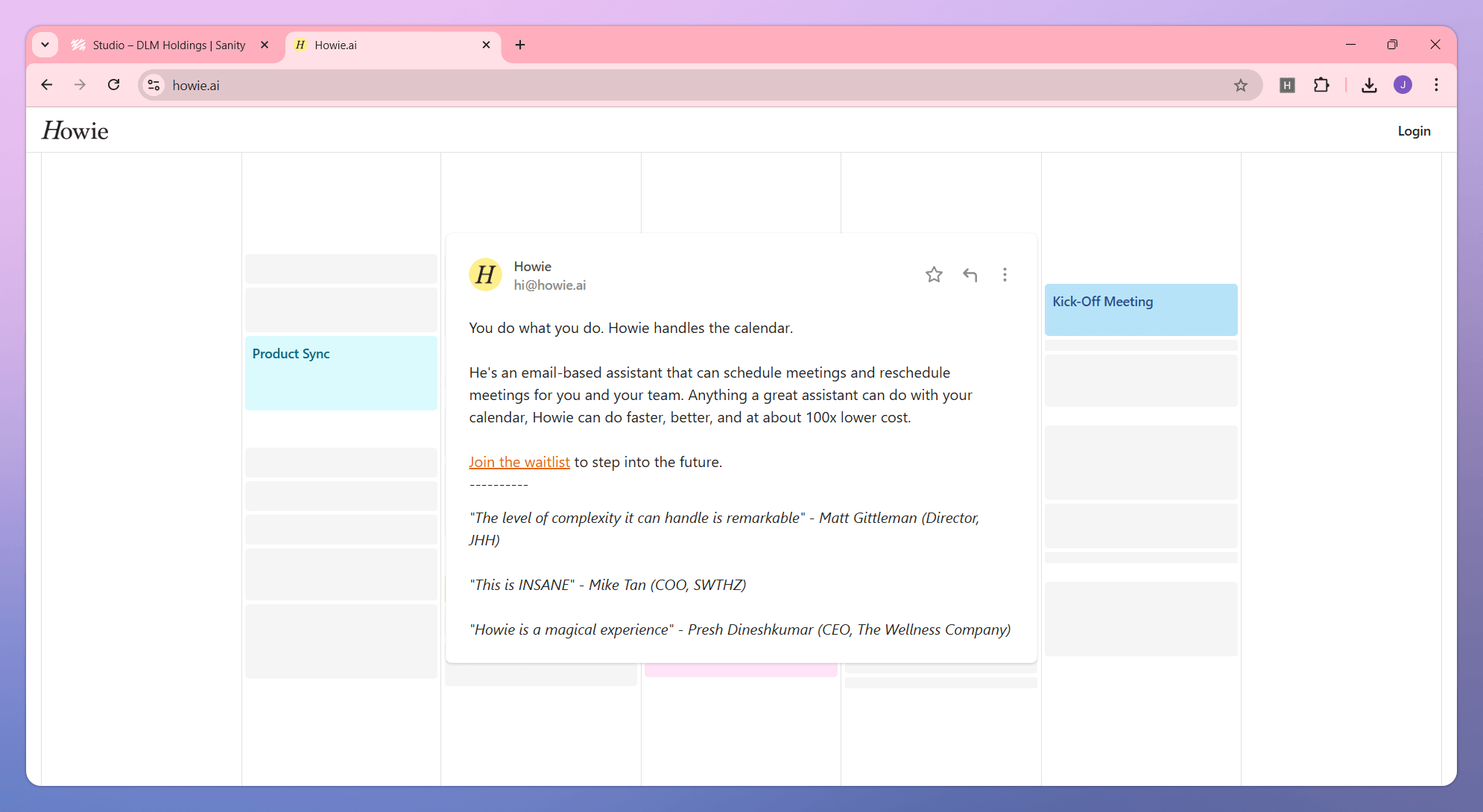 Howie.ai Discount Coupon Code