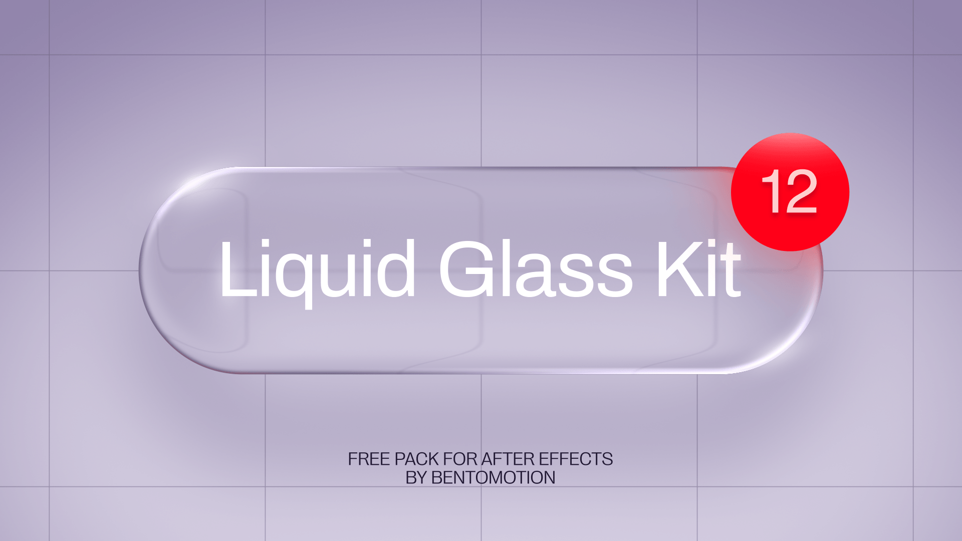 Liquid Glass UI Kit Screenshot