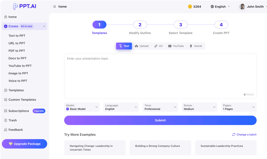 PPT AI Screenshot