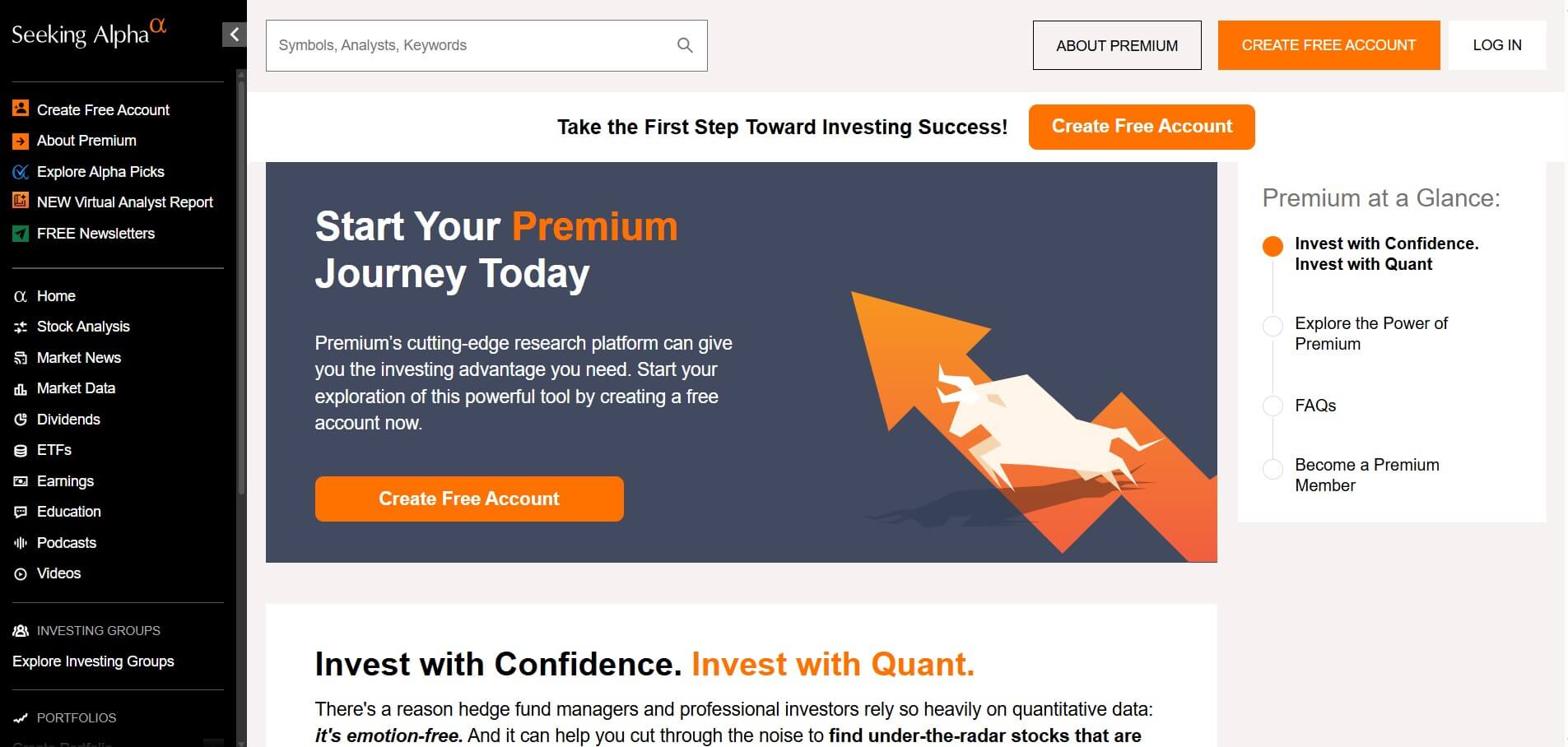 Seeking Alpha Discount Coupon Code