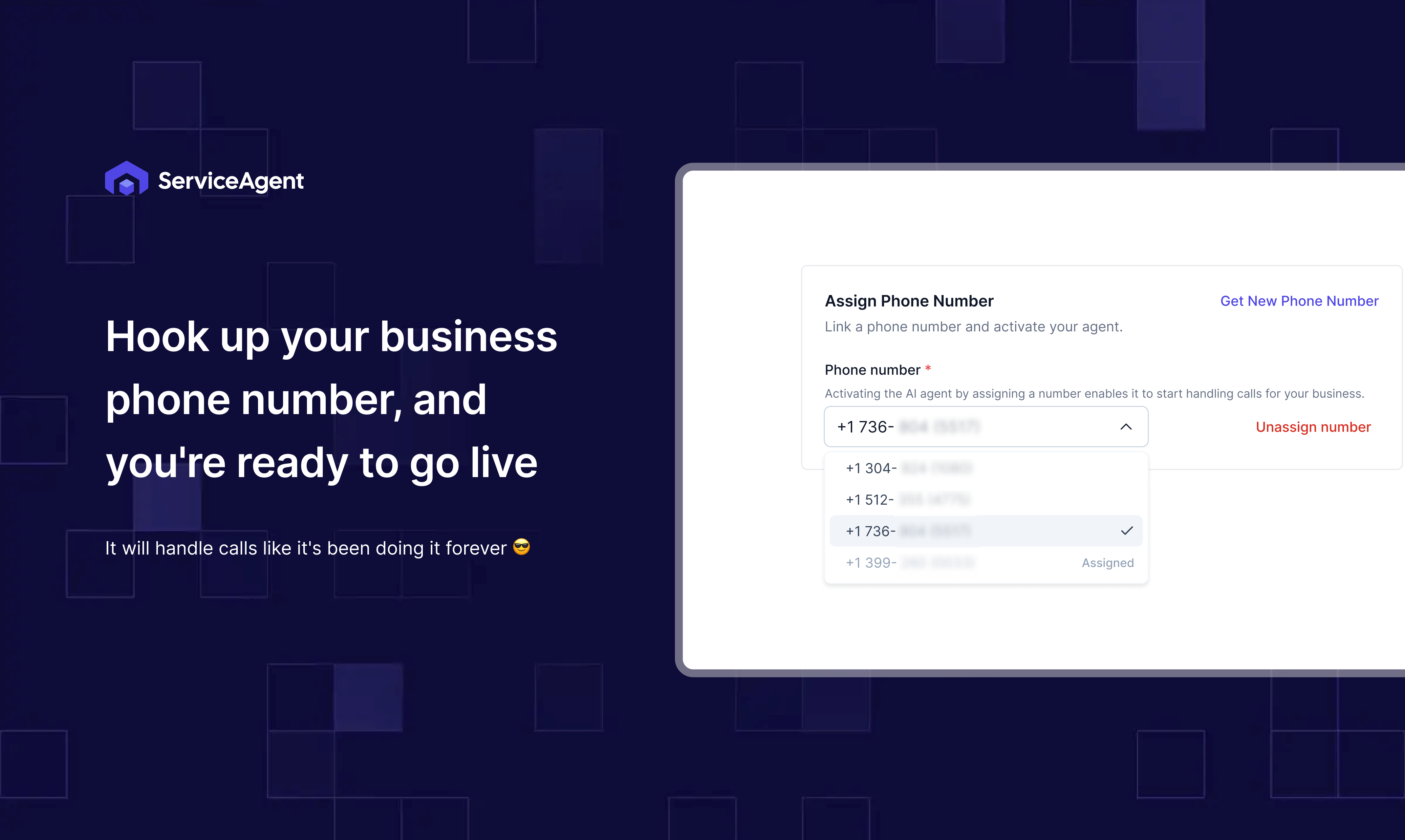 ServiceAgent Screenshot