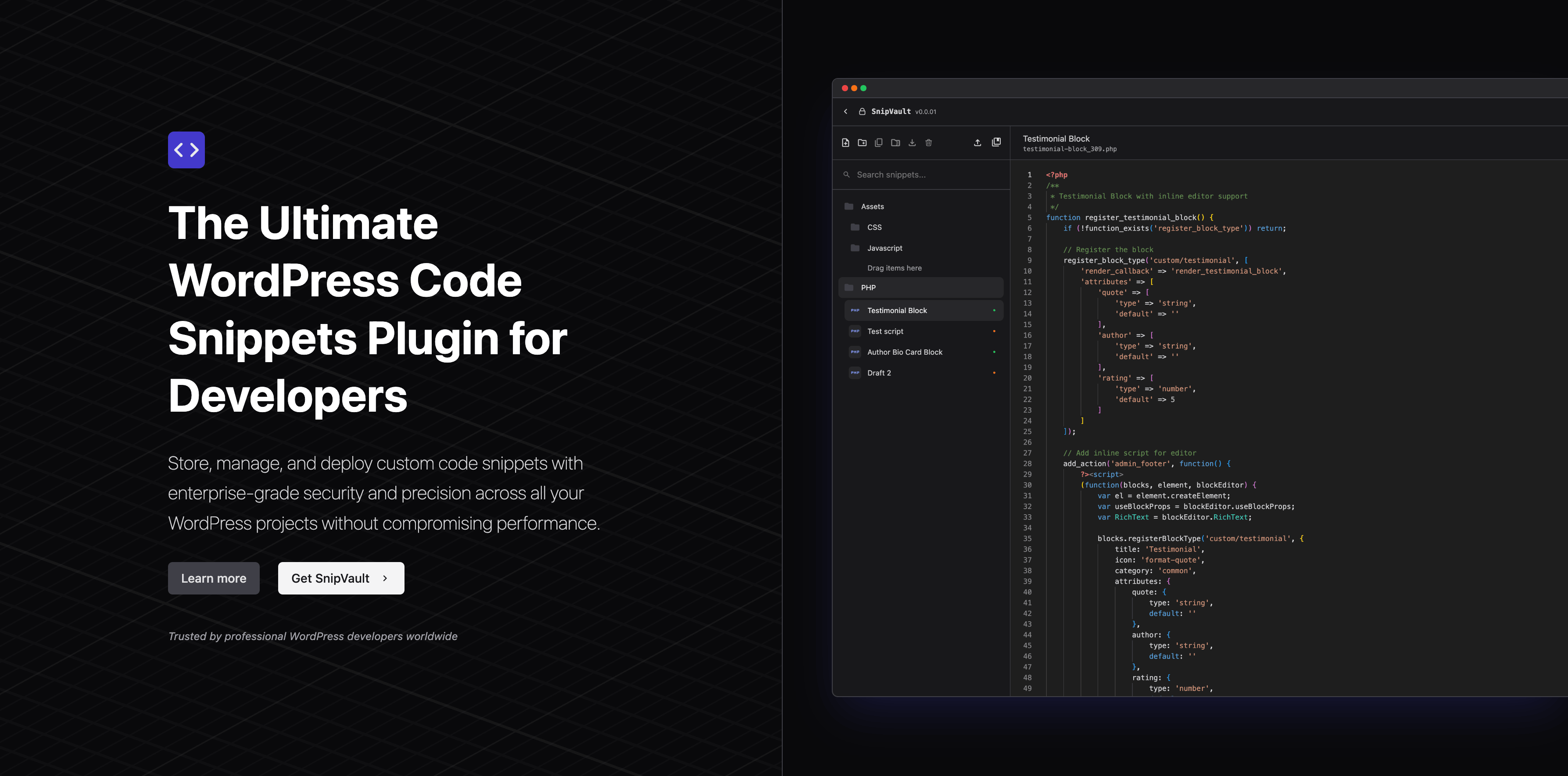 SnipVault Screenshot