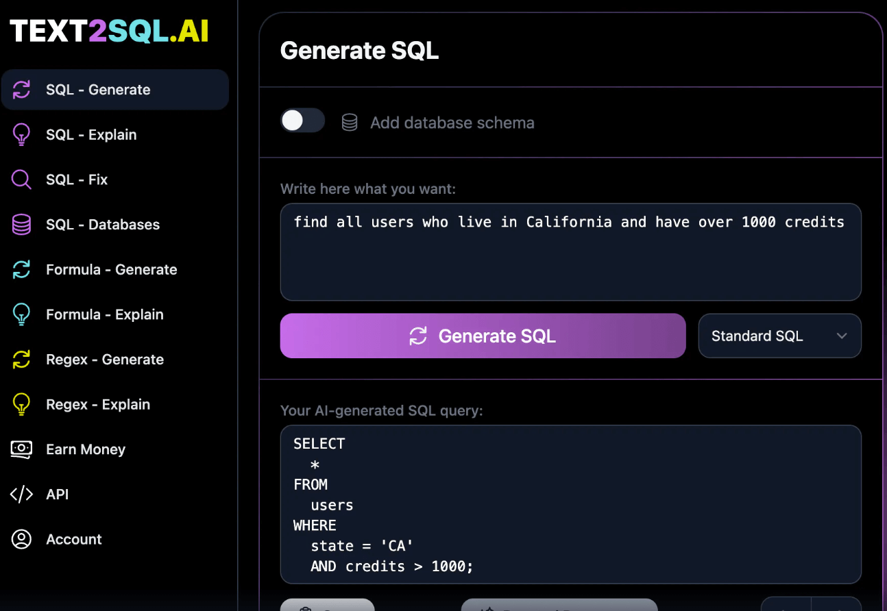 Text2SQL.ai Discount Coupon Code