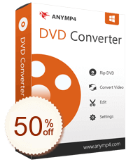 AnyMP4 DVD Convertisseur Discount Coupon Code