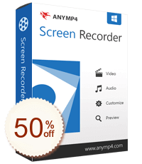 AnyMP4 Screen Recorder Discount Coupon Code
