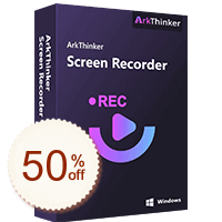 ArkThinker Screen Recorder Code coupon de réduction