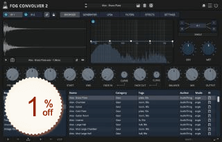 AudioThing - Fog Convolver 2 Discount Coupon Code