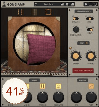 AudioThing - Gong Amp Code coupon de réduction