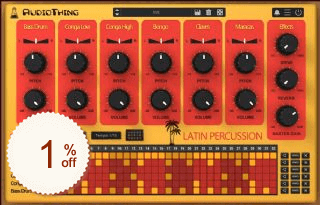 AudioThing - Latin Percussion Code coupon de réduction