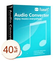 Faasoft Audio Converter Code coupon de réduction