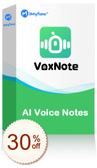 iMyFone VoxNote Discount Coupon Code