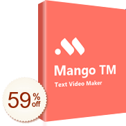 Mango Text Video Maker Discount Coupon Code