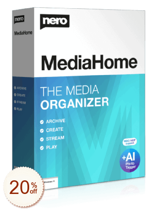 Nero MediaHome Discount Coupon Code