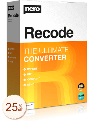 Nero Recode Discount Coupon Code