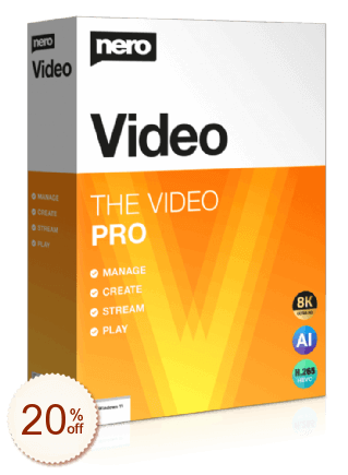 Nero Video Discount Coupon Code