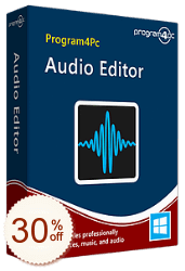 Program4Pc Audio Editor Code coupon de réduction