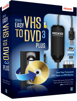 Roxio Easy VHS to DVD Boxshot