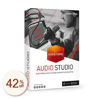 SOUND FORGE Audio Studio Discount Coupon Code