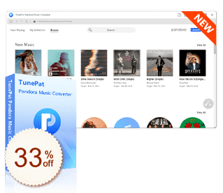 TunePat Pandora Music Converter Discount Coupon Code