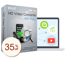 WinX HD Video Converter for Mac Discount Coupon Code