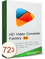 WonderFox HD Video Converter Factory Pro Discount Coupon Code