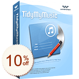 Wondershare TidyMyMusic Discount Coupon Code