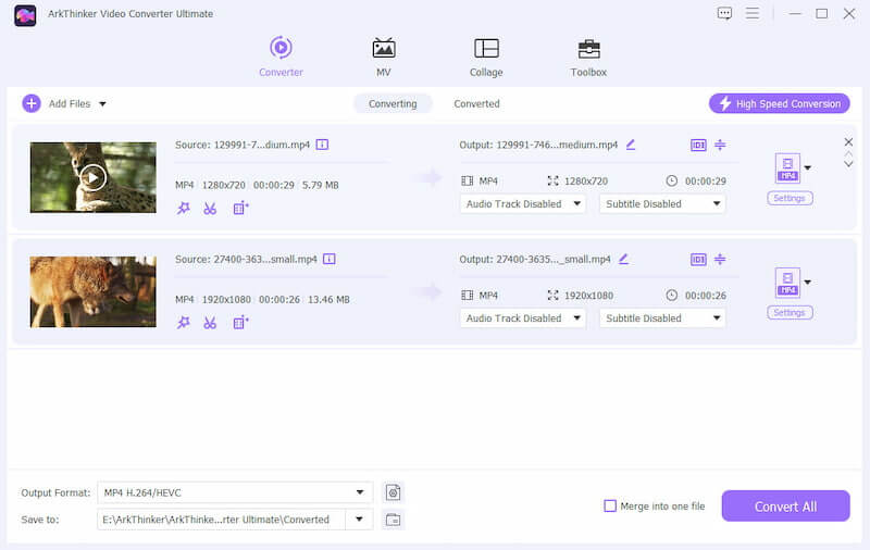 ArkThinker Video Converter Ultimate Screenshot