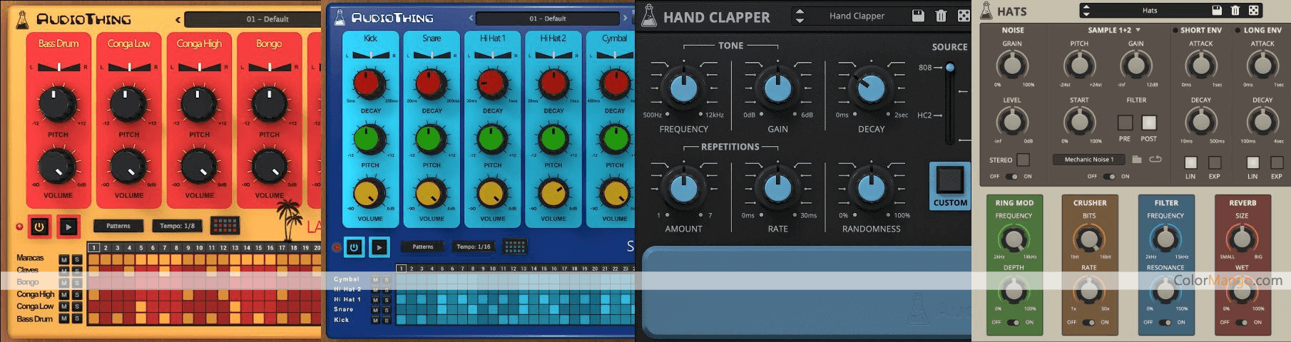 AudioThing Drum Machines Screenshot