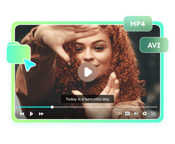 EaseUS AI Media Player Screenshot