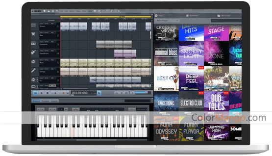 MAGIX Music Maker 80s Edition Screenshot