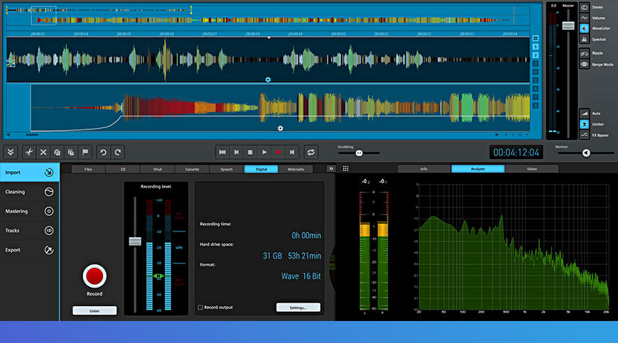 SOUND FORGE Audio Cleaning Lab Screenshot