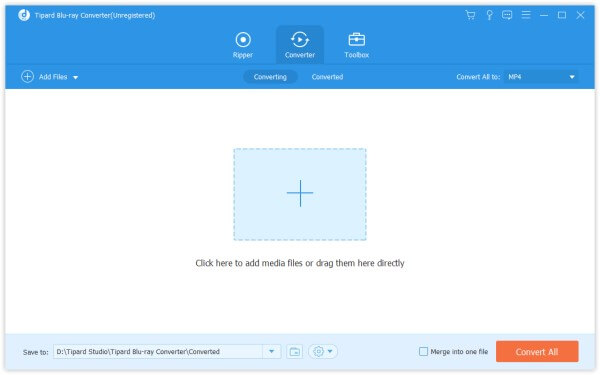 Tipard Blu-ray Converter Screenshot