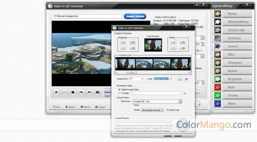 WonderFox Video to GIF Converter Screenshot