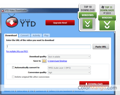 YTD Video Downloader Screenshot