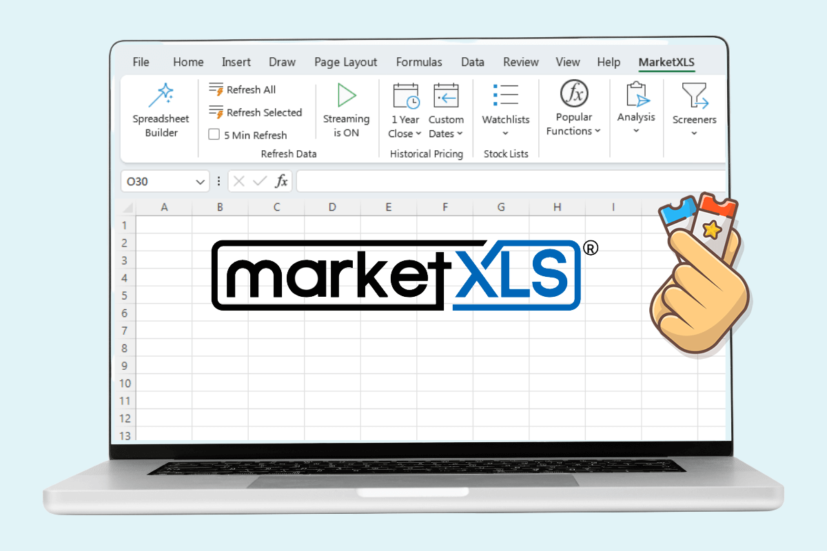 Toutes les façons d'obtenir les meilleures offres de MarketXLS (15 % de réduction) - 2025