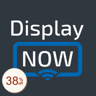 Display NOW Code coupon de réduction