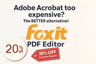 Foxit PDF Editor Discount Coupon Code