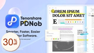 PDNob PDF Editor Discount Coupon Code