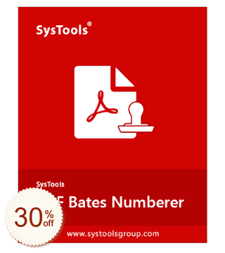 SysTools PDF Bates Numberer Discount Coupon Code