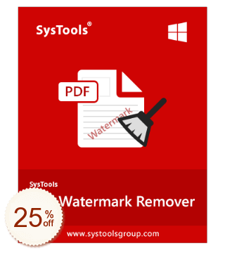 SysTools PDF Watermark Remover Discount Coupon Code