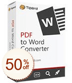 Tipard PDF to Word Converter Code coupon de réduction