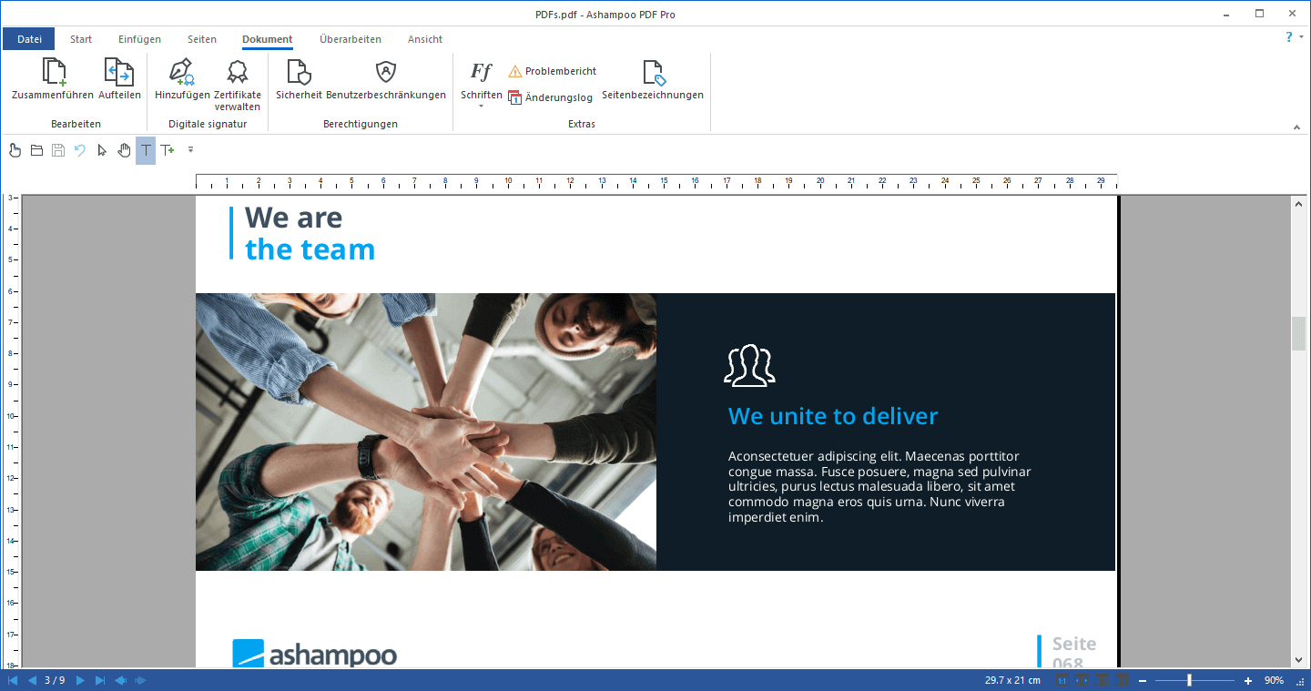 Ashampoo PDF Pro Screenshot
